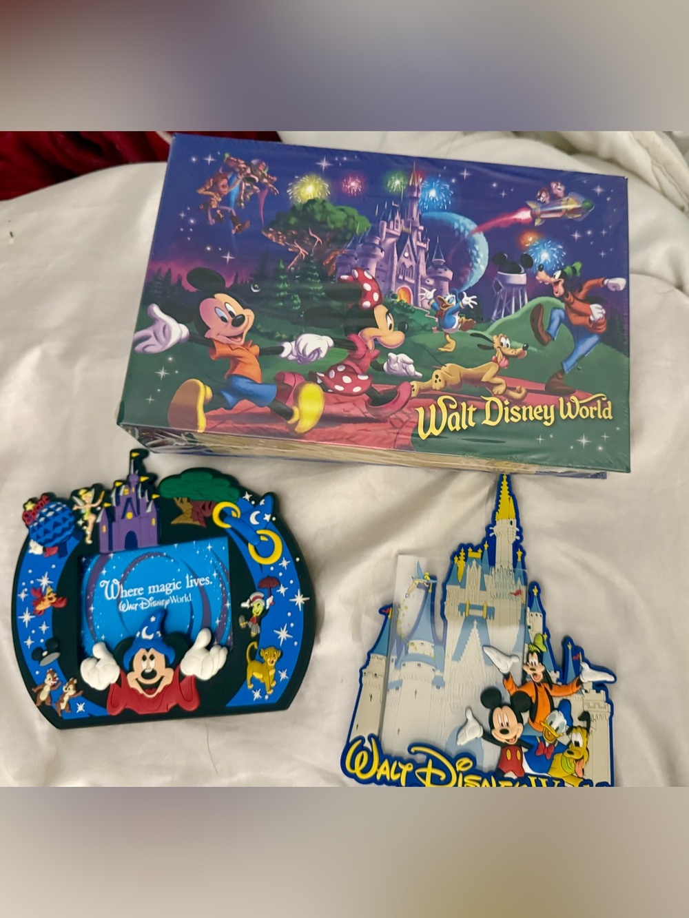 Disney Mickey Photo Album & 2 picture frames with magnets